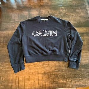 Calvin Klein Cropped Crewneck